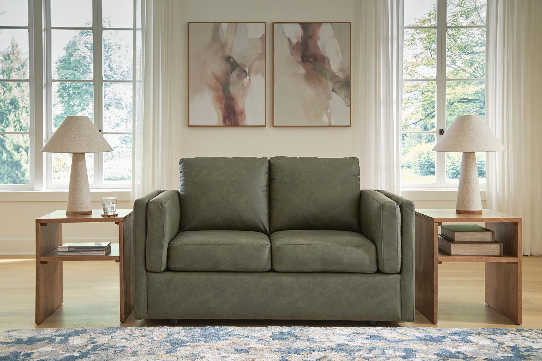 Hollis Studio - Loveseat - Grove - Image 3
