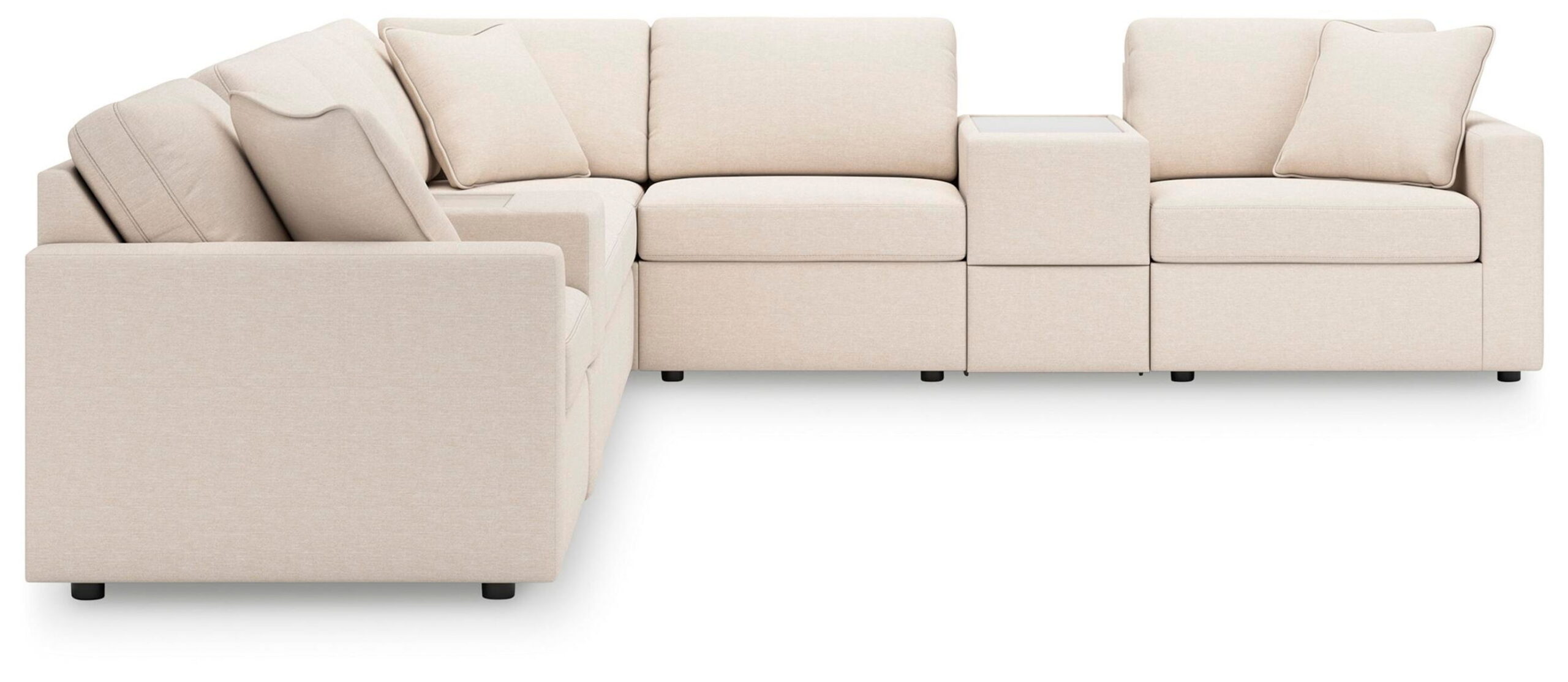Modmax - L-Shaped Sectional - Oyster - Image 5