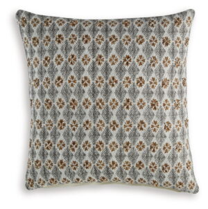 Dainwick - Pillow (Set of 4) - White / Gray / Brown