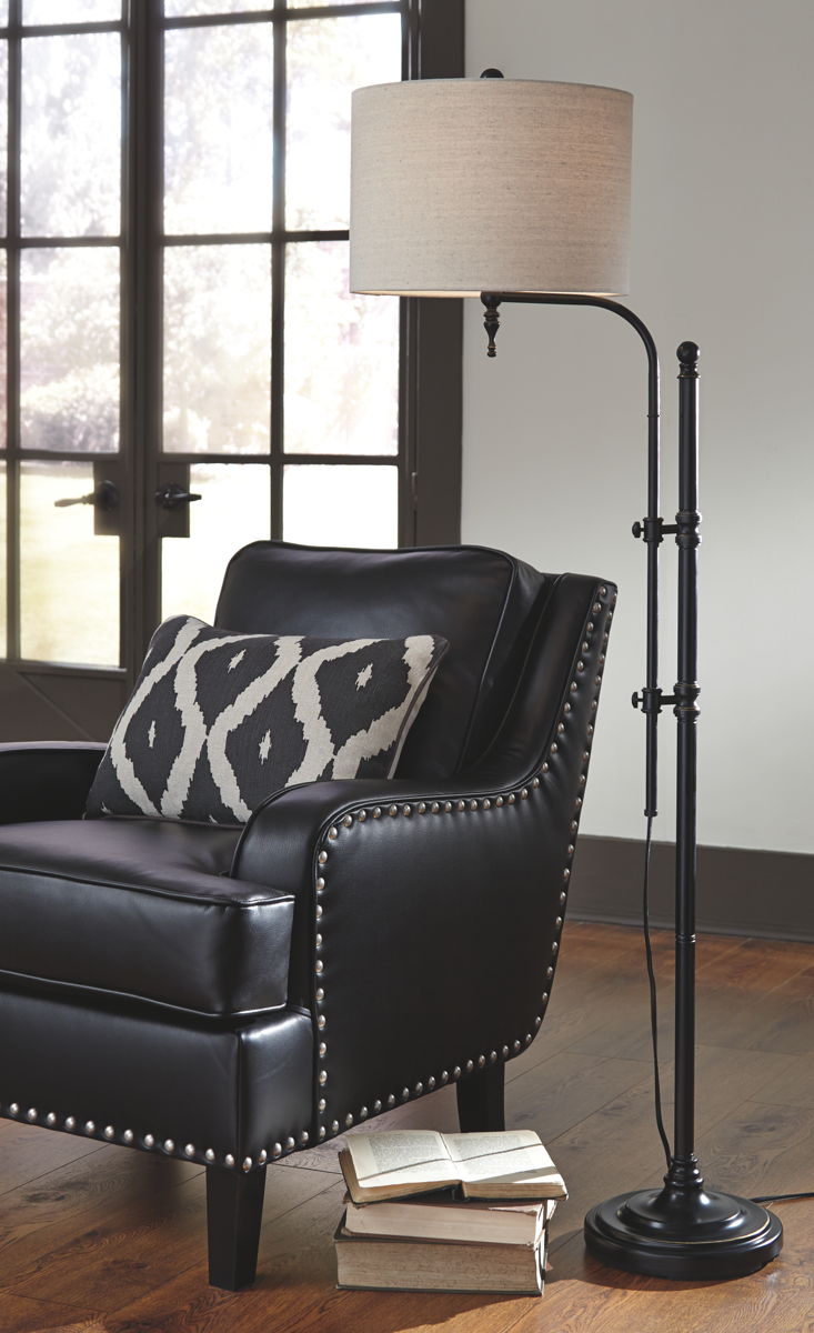 Anemoon - Metal Floor Lamp - Black - Image 2
