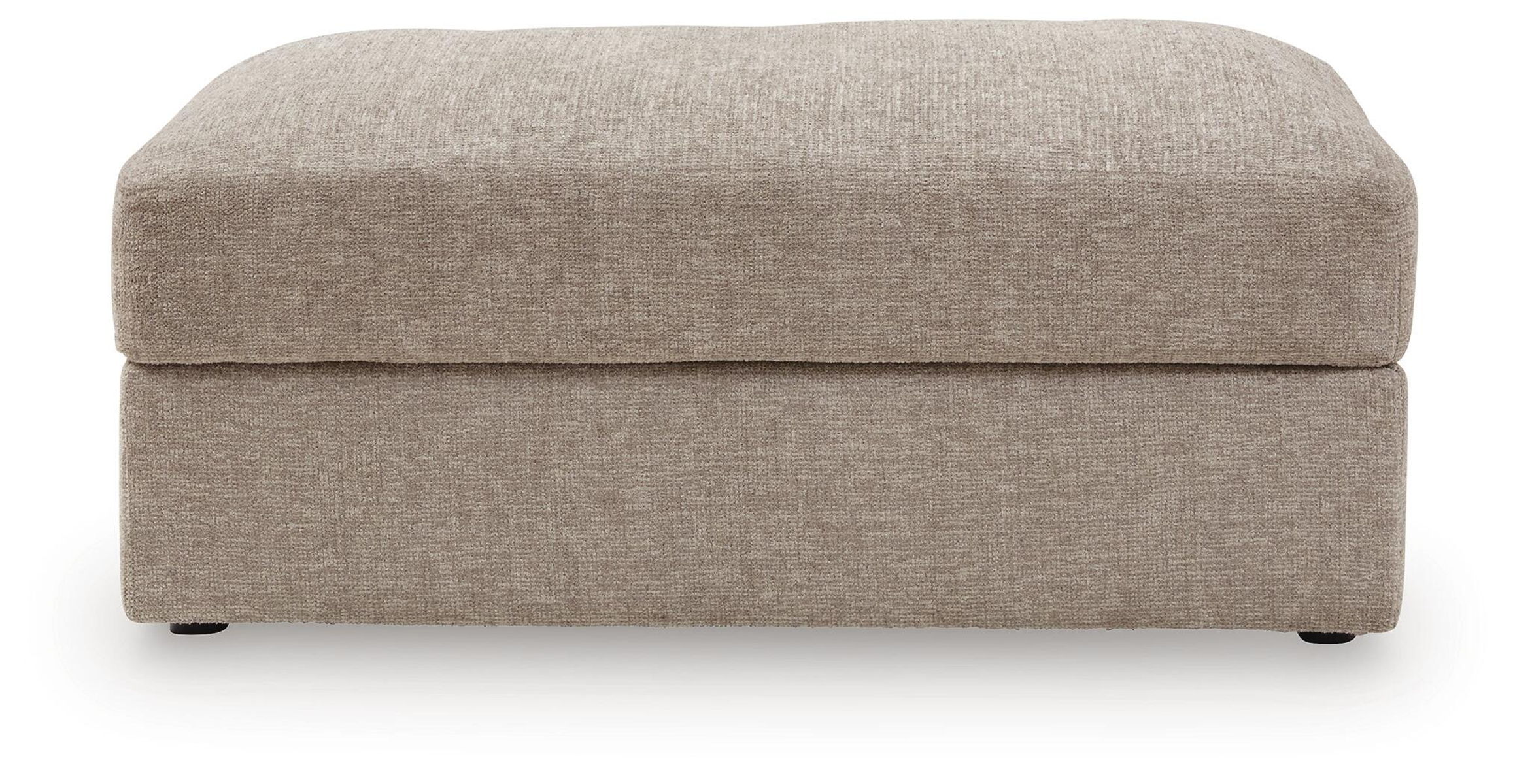 Nexora-Court - Oversized Accent Ottoman - Burlap - Image 2