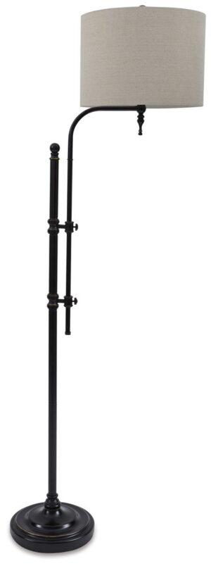 Anemoon - Metal Floor Lamp - Black