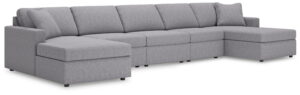 Modmax - U-Shaped Sectional - Granite