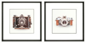 Dirkgrove - Wall Art Set (Set of 2) - Black / White / Brown