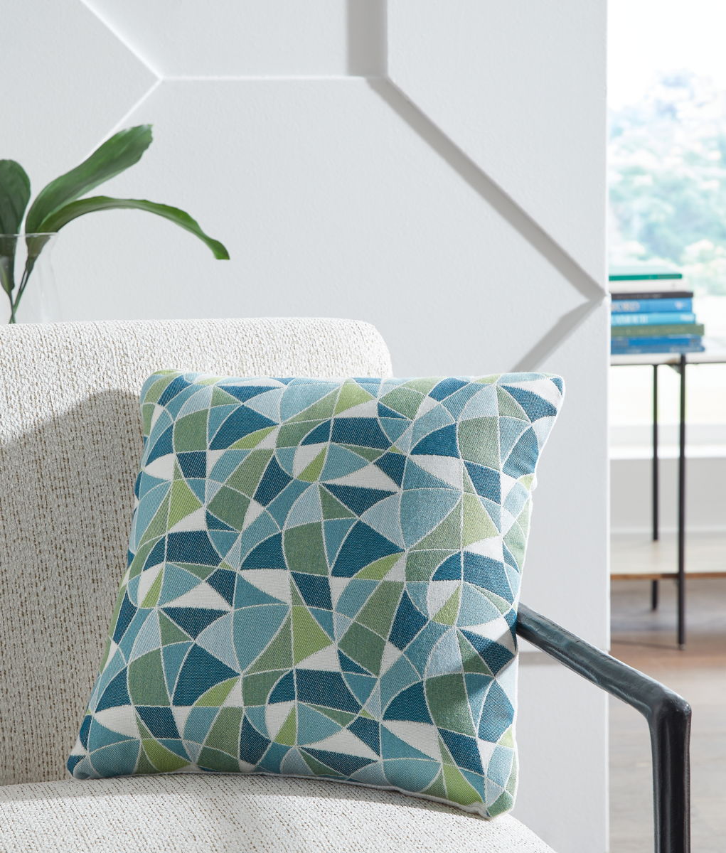 Seanow Next-Gen Nuvella - Pillow (Set of 4) - Green / Turquoise / White - Image 4