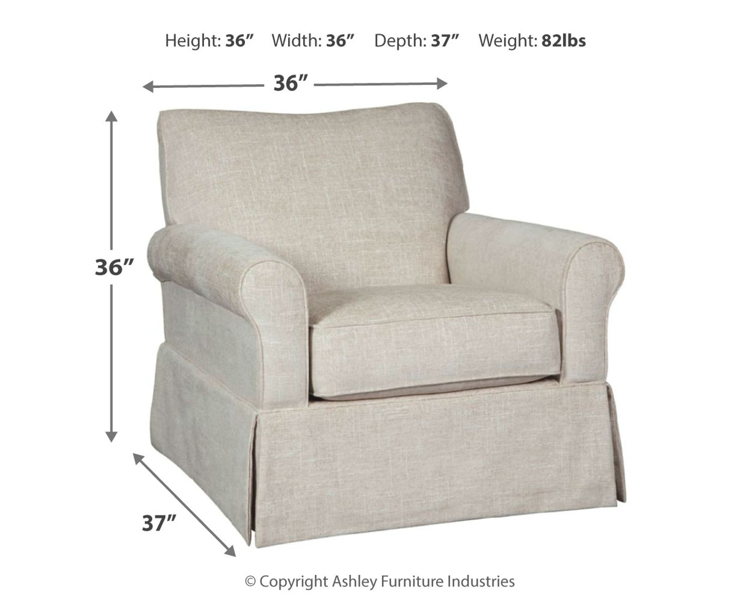 Searcy - Swivel Glider Accent Chair - Image 2