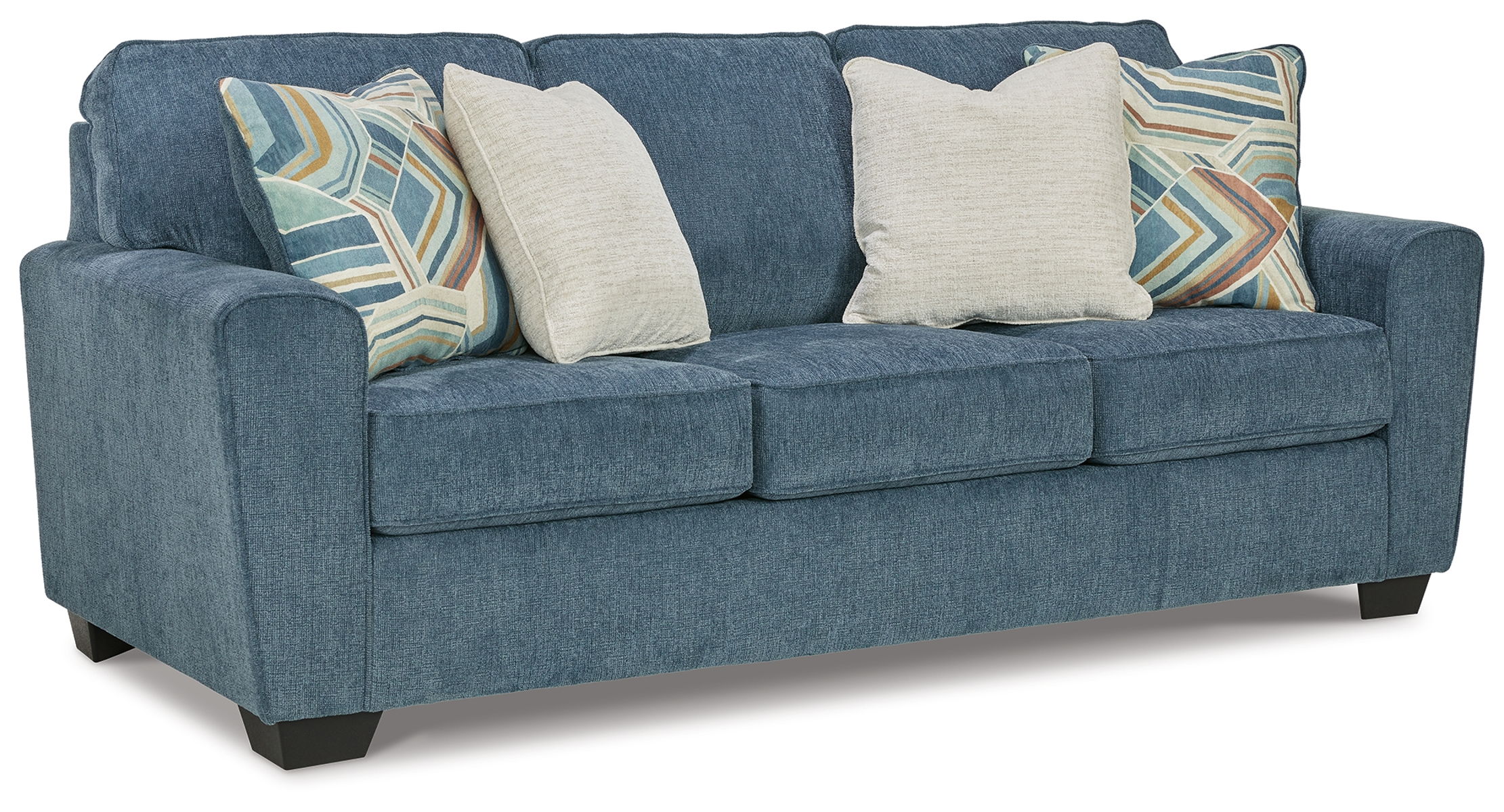 Cashton - Queen Sofa Sleeper - Blue - Image 2