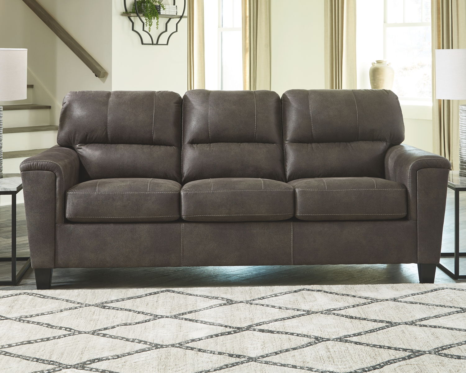 Navi - Queen Sofa Sleeper - Smoke - Image 4