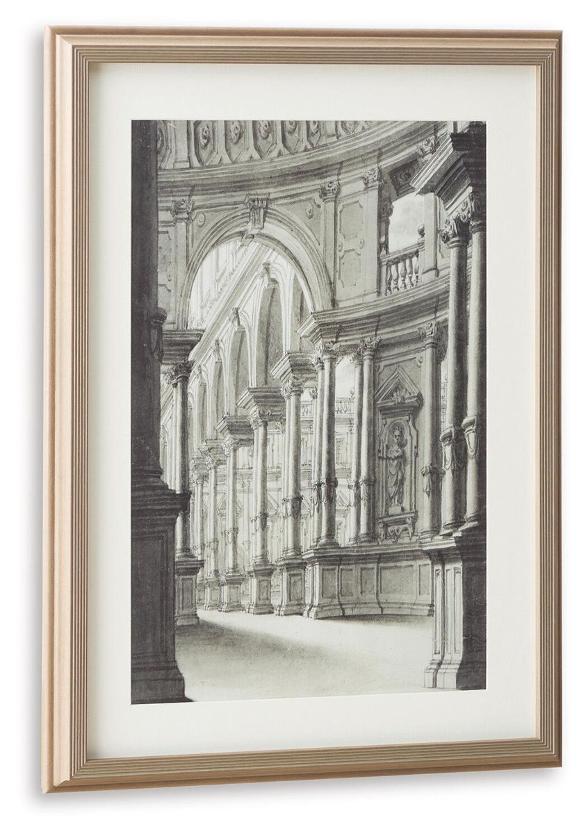 Jebkins - Wall Art - Black / Walnut - Image 3