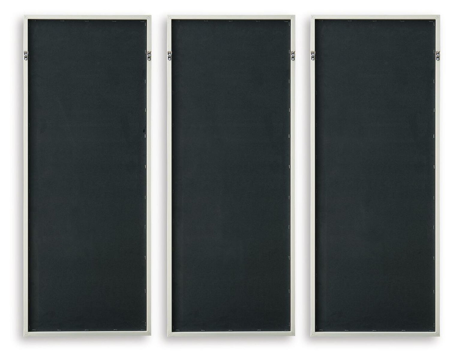 Dixonburg - Wall Art Set (Set of 3) - Taupe / Gray - Image 2