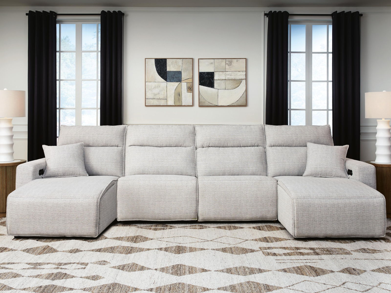 Modmax II - 4 Piece Reclining Sectional - Image 7