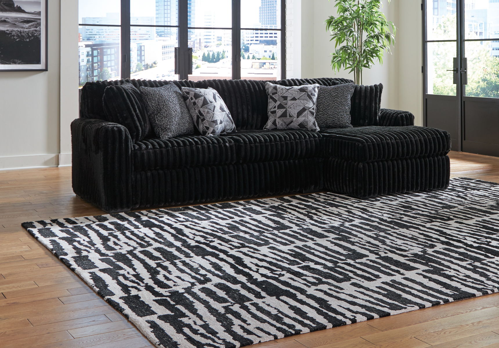 Midnight-Madness - 2 Piece Sectional - Image 21