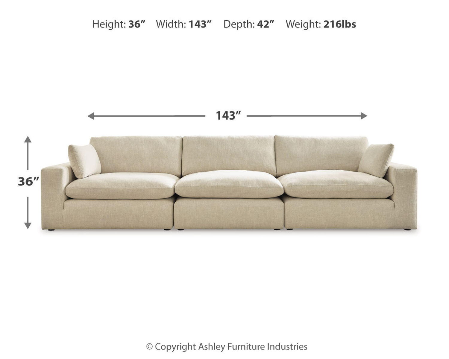 Elyza - 3 Piece Sectional - Image 8