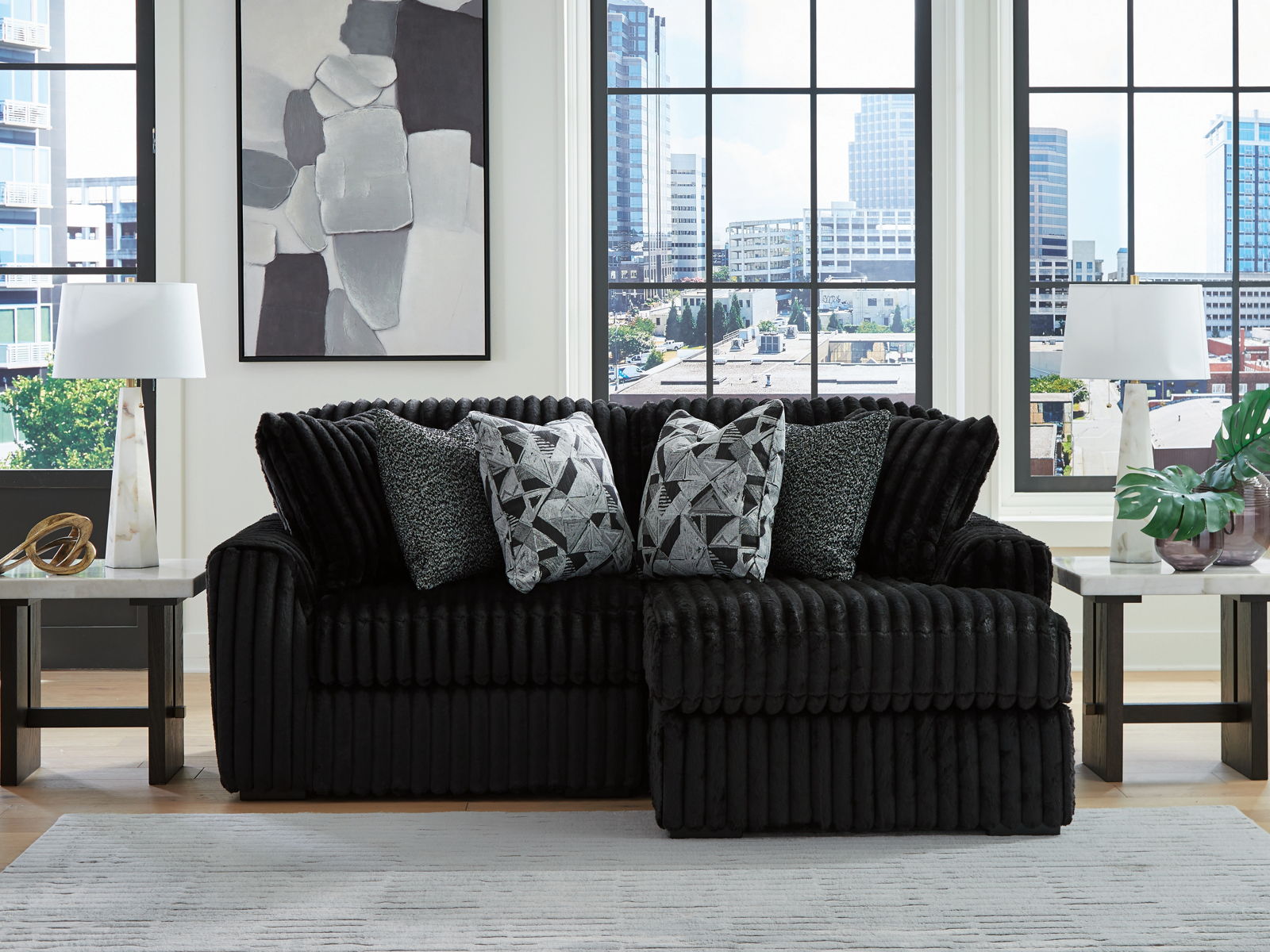 Midnight-Madness - 2 Piece Sectional - Image 23