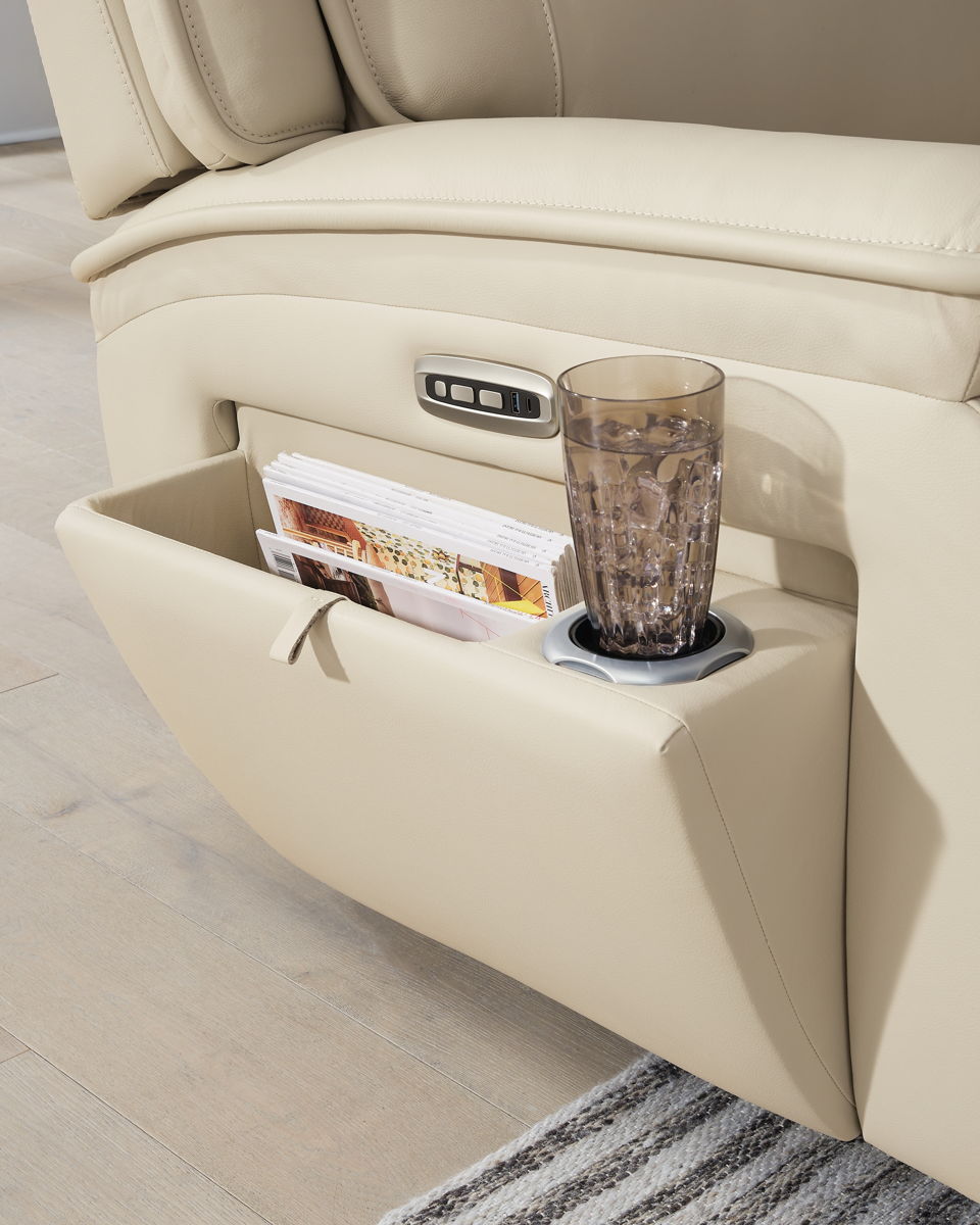 Double Deal - 5 Piece Reclining Sectional - Image 4