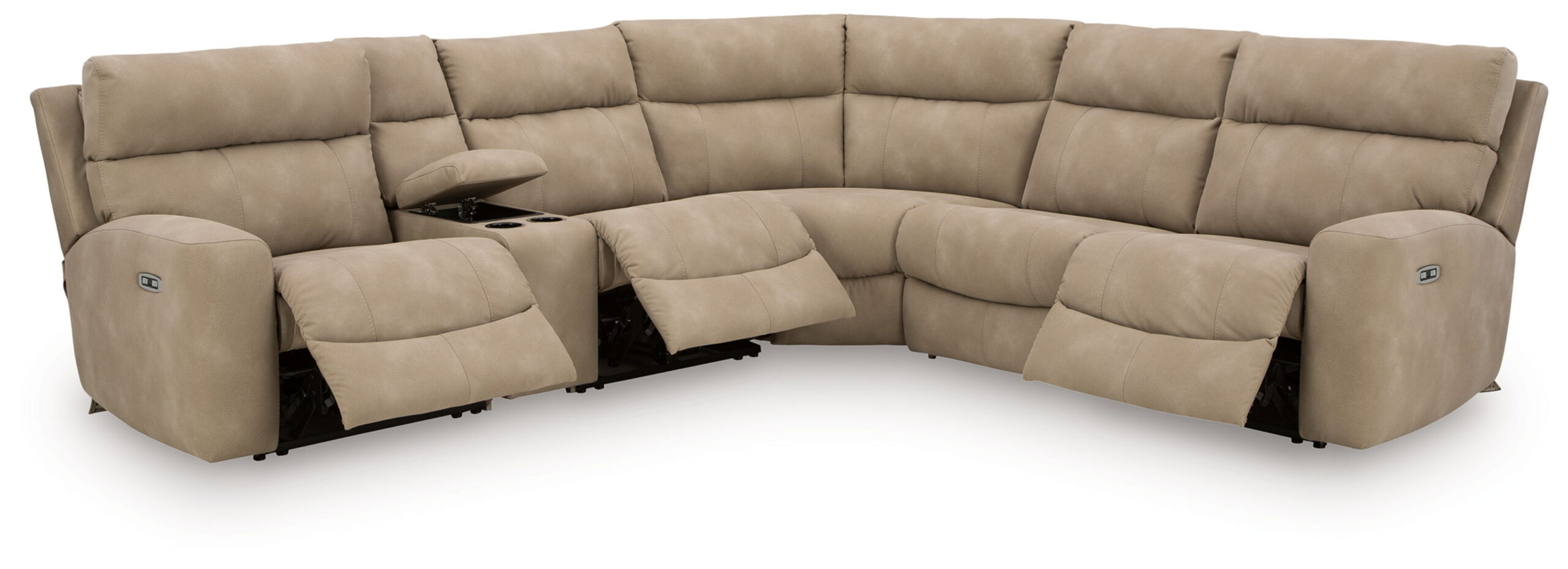 Next-Gen Durapella - 7 Piece Power Reclining Sectional Set - Image 4