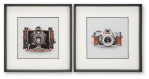 Dirkgrove - Wall Art Set (Set of 2) - Black / White / Brown