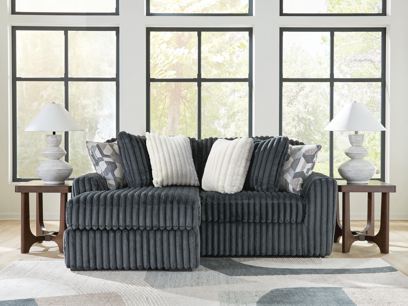 Midnight-Madness - 2 Piece Sectional - Image 3
