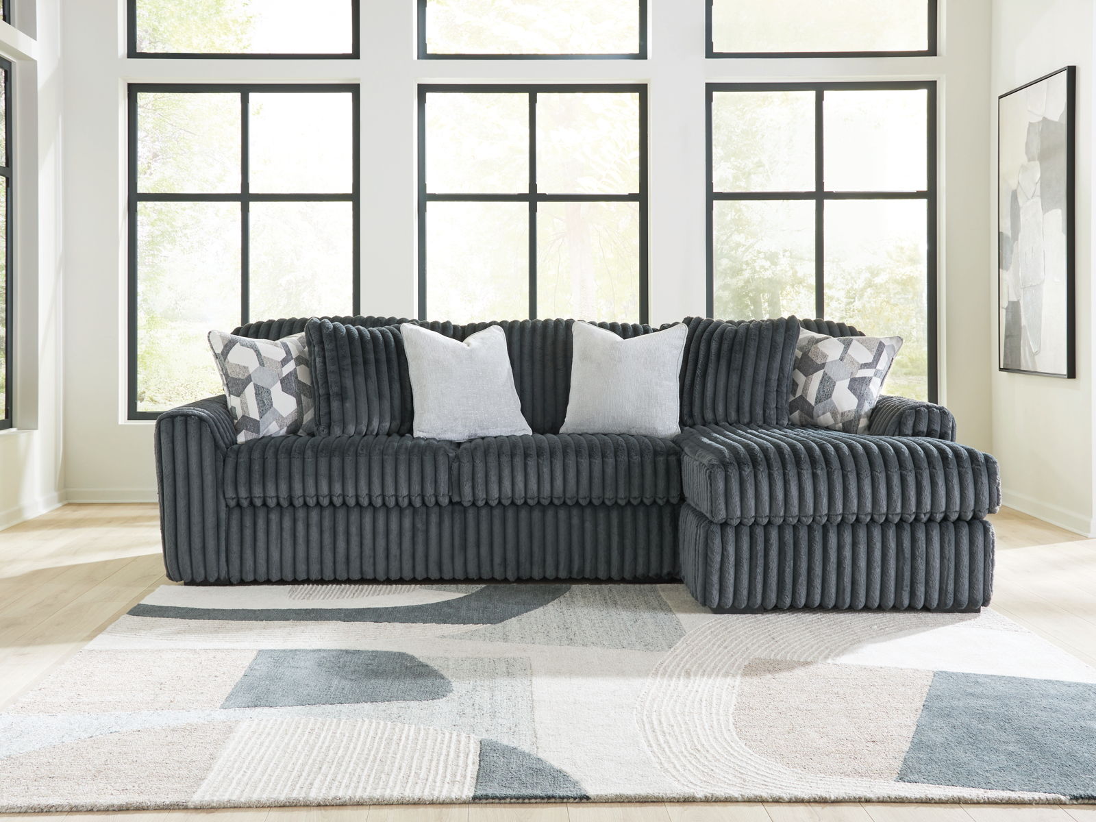 Midnight-Madness - 2 Piece Sectional - Image 9