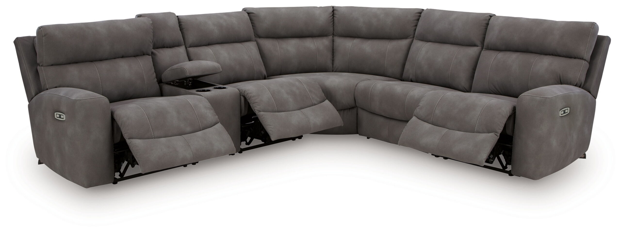 Next-Gen Durapella - 7 Piece Power Reclining Sectional Set - Image 5
