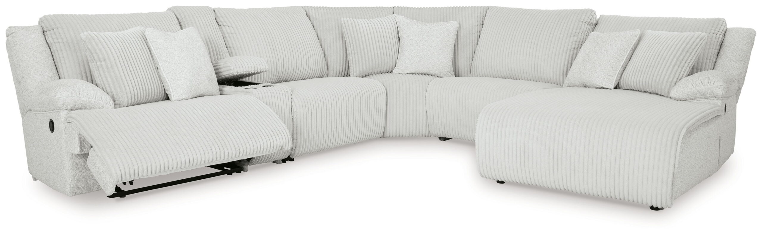 Top Tier - 6 Piece Reclining Sectional - Image 6