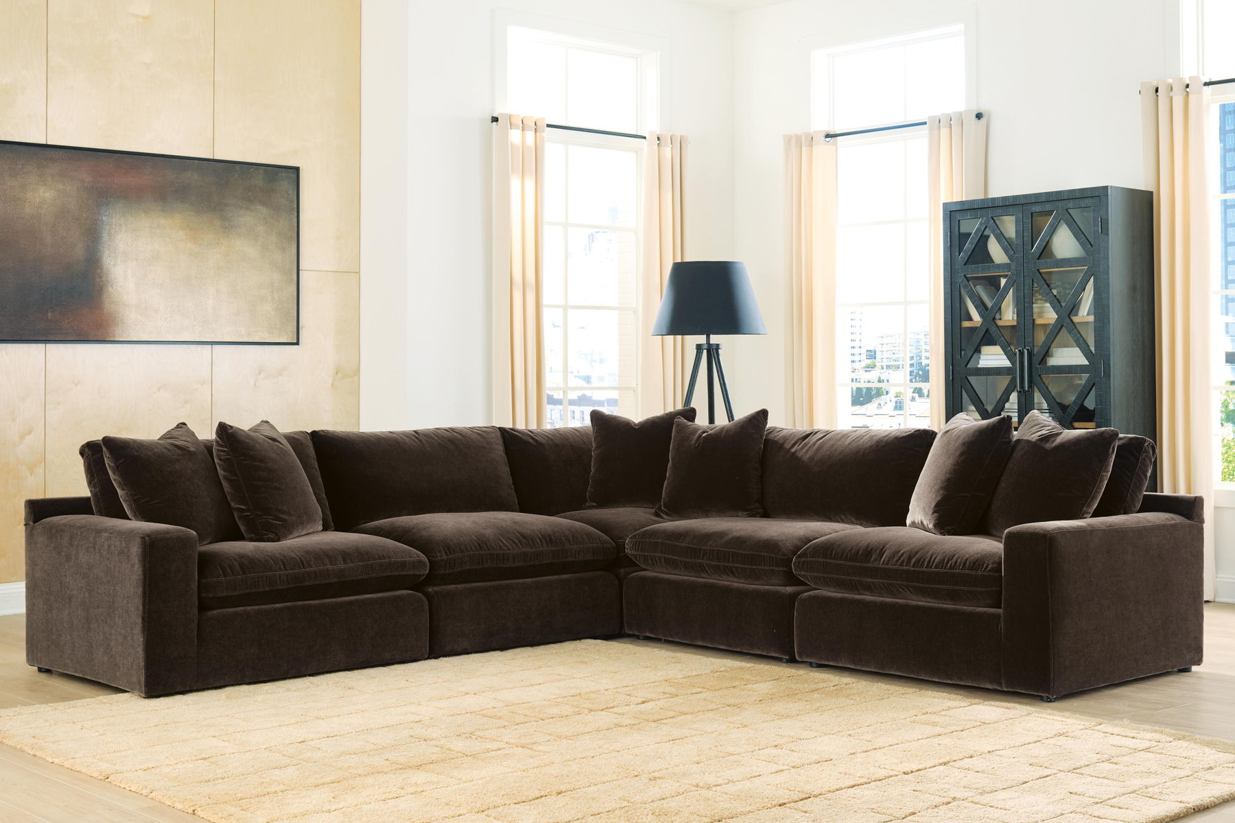 Maxton Heights - 5 Piece Sectional - Image 3