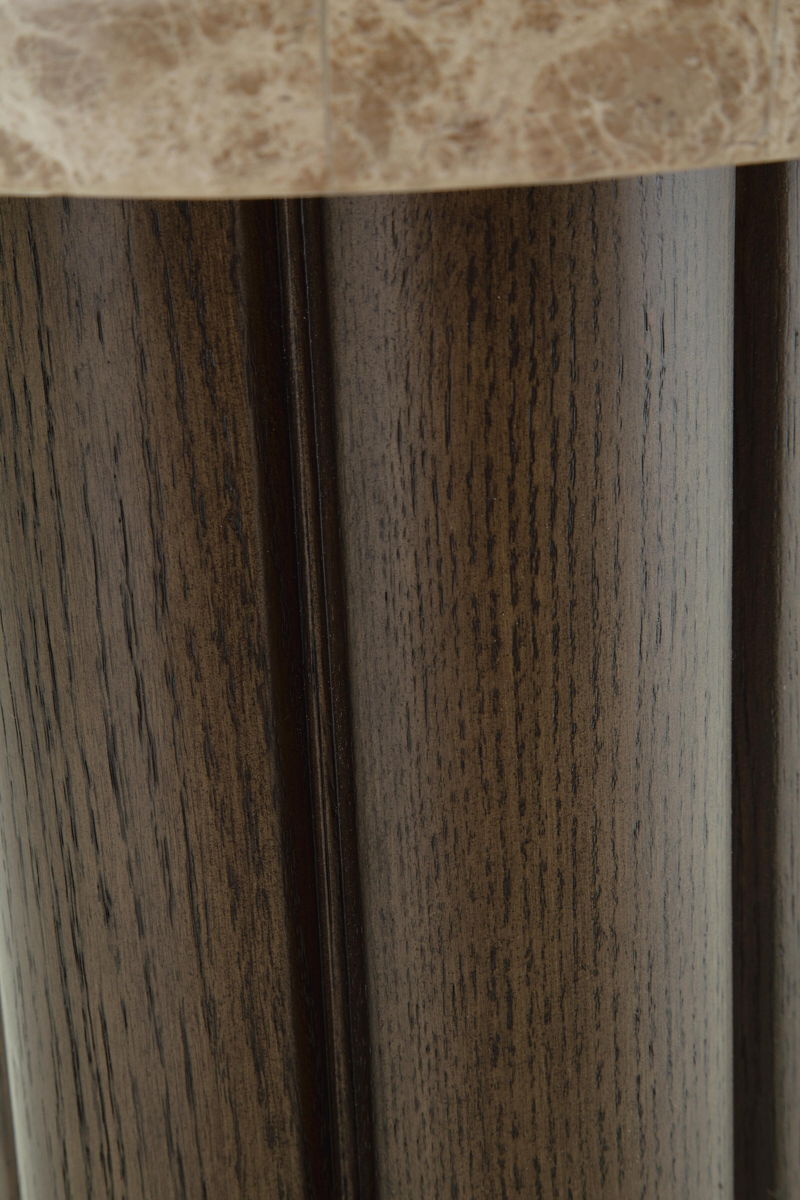 Darimore - Chair Side End Table - Burnished Brown - Image 3