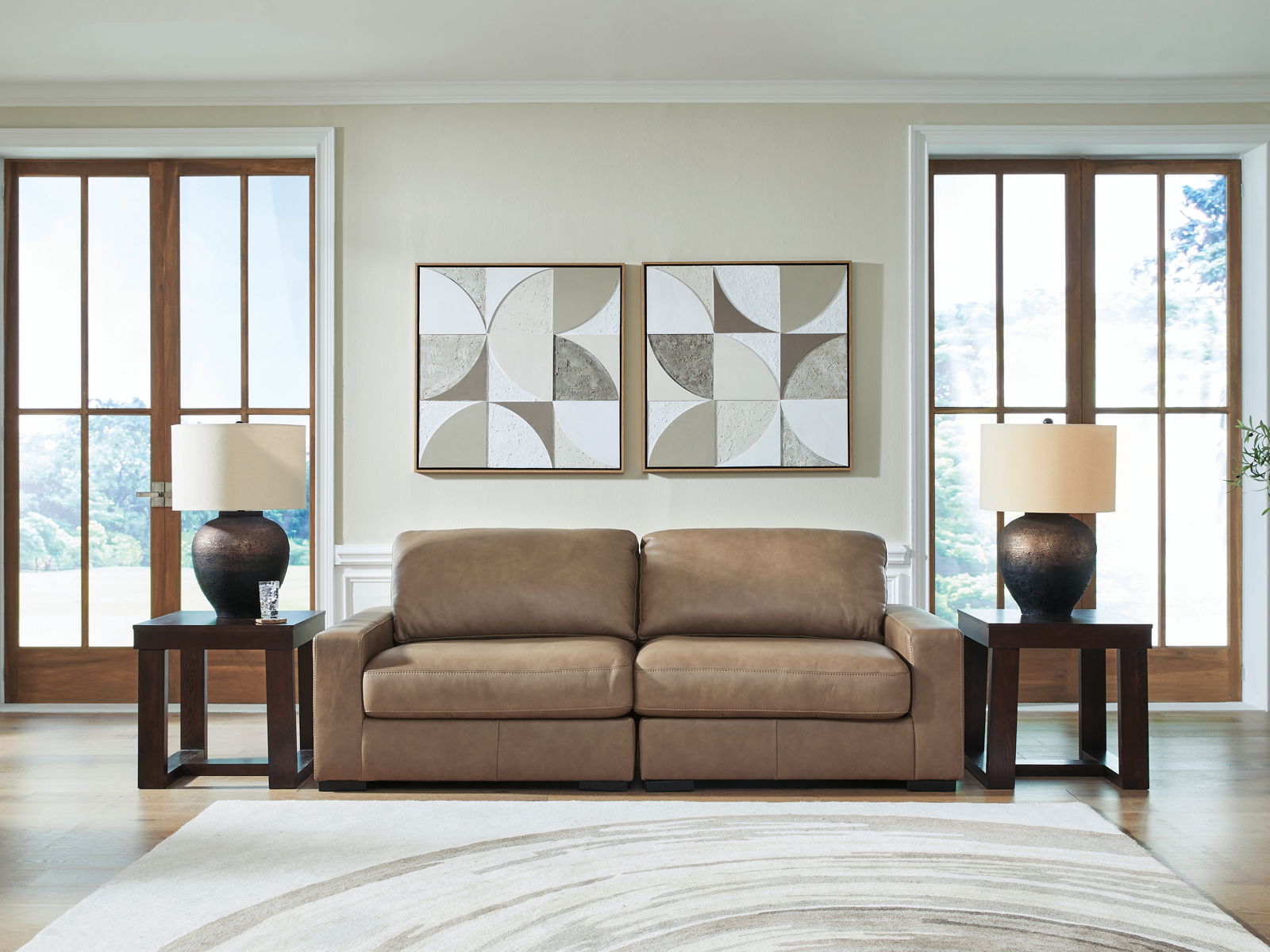 Veronella - 2-Piece Sectional Sofa - Sahara - Image 3