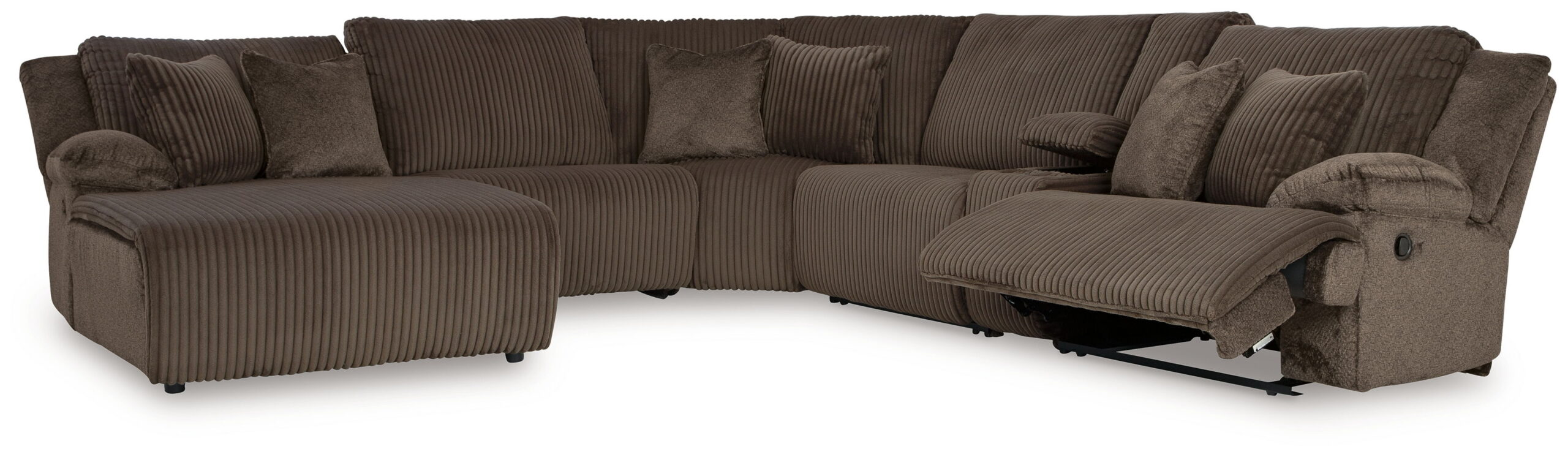 Top Tier - 6 Piece Reclining Sectional - Image 3