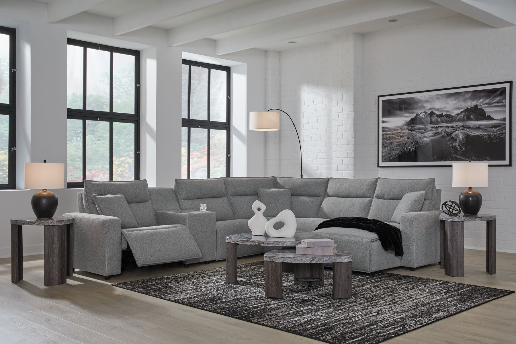Modmax II - 6 Piece Reclining Sectional - Image 15