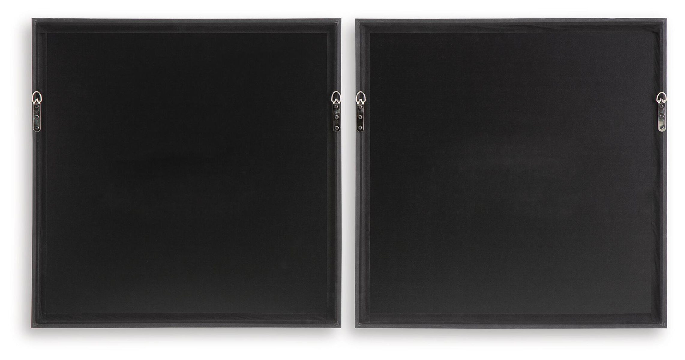 Dirkgrove - Wall Art Set (Set of 2) - Black / White / Brown - Image 4