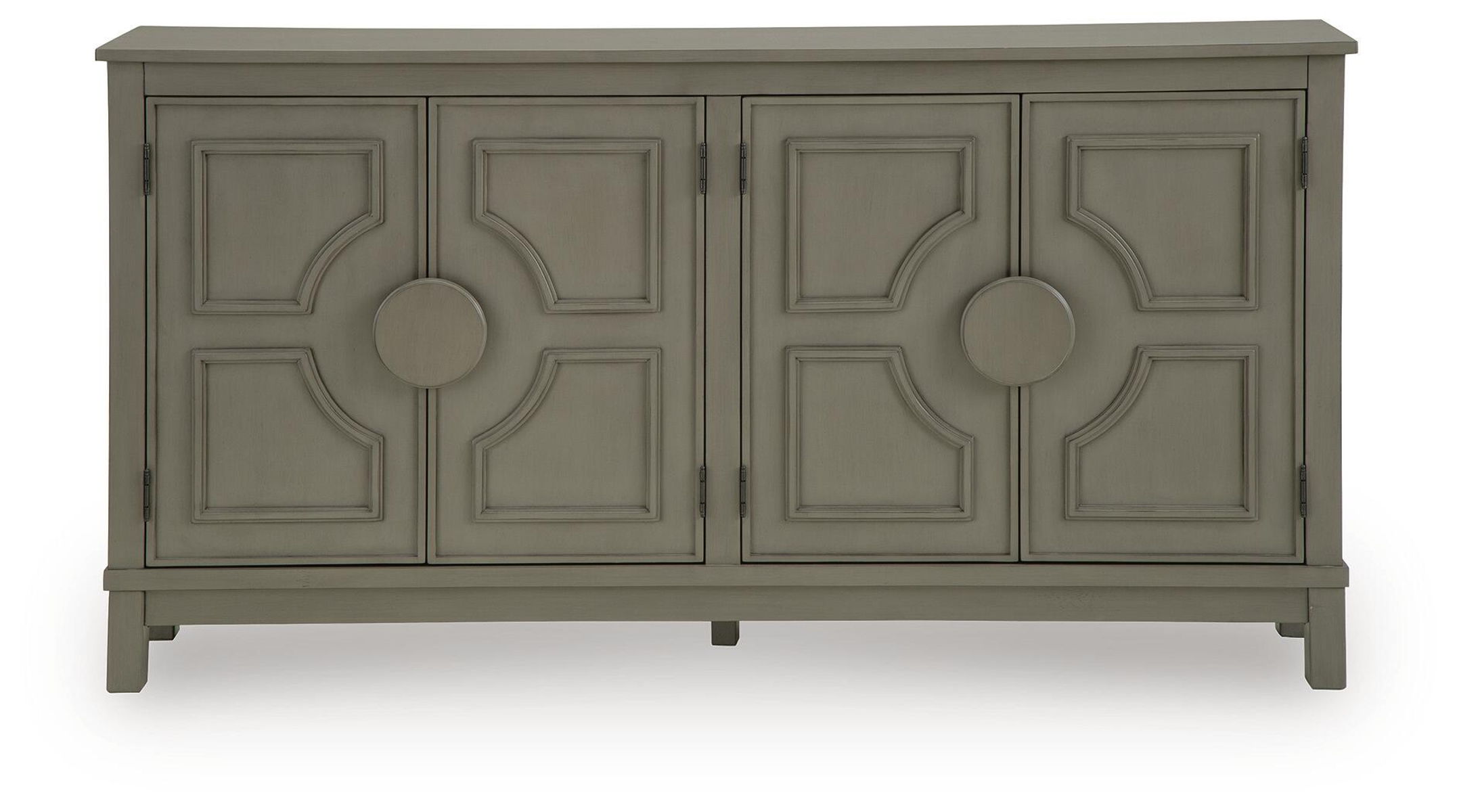 Darlock - Accent Cabinet - Warm Gray - Image 4