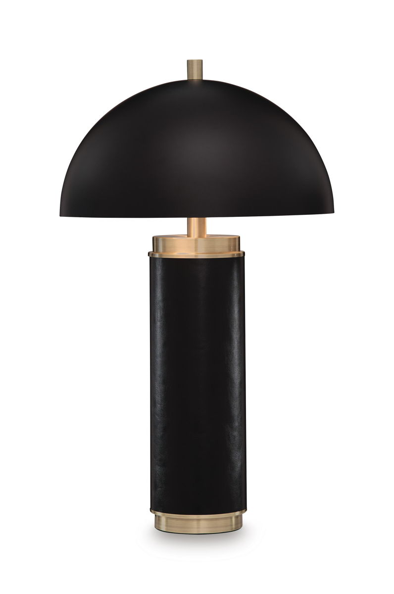Lemland - Metal Table Lamp - Black / Gold Finish - Image 3
