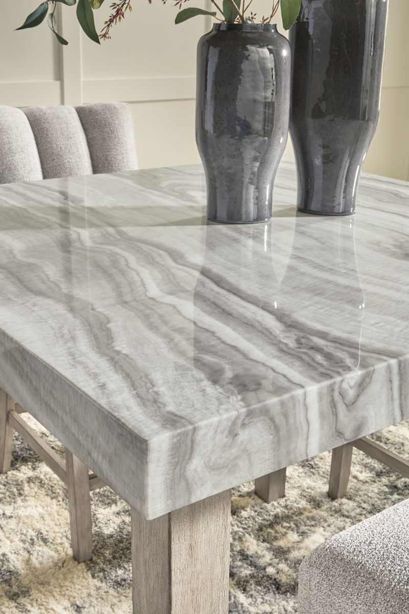 Larawyn - 5 Pc. - Counter Height Dining Table And 4 Barstools - Bisque - Image 3