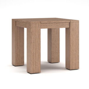 Wrights Beach - Square End Table - Beige