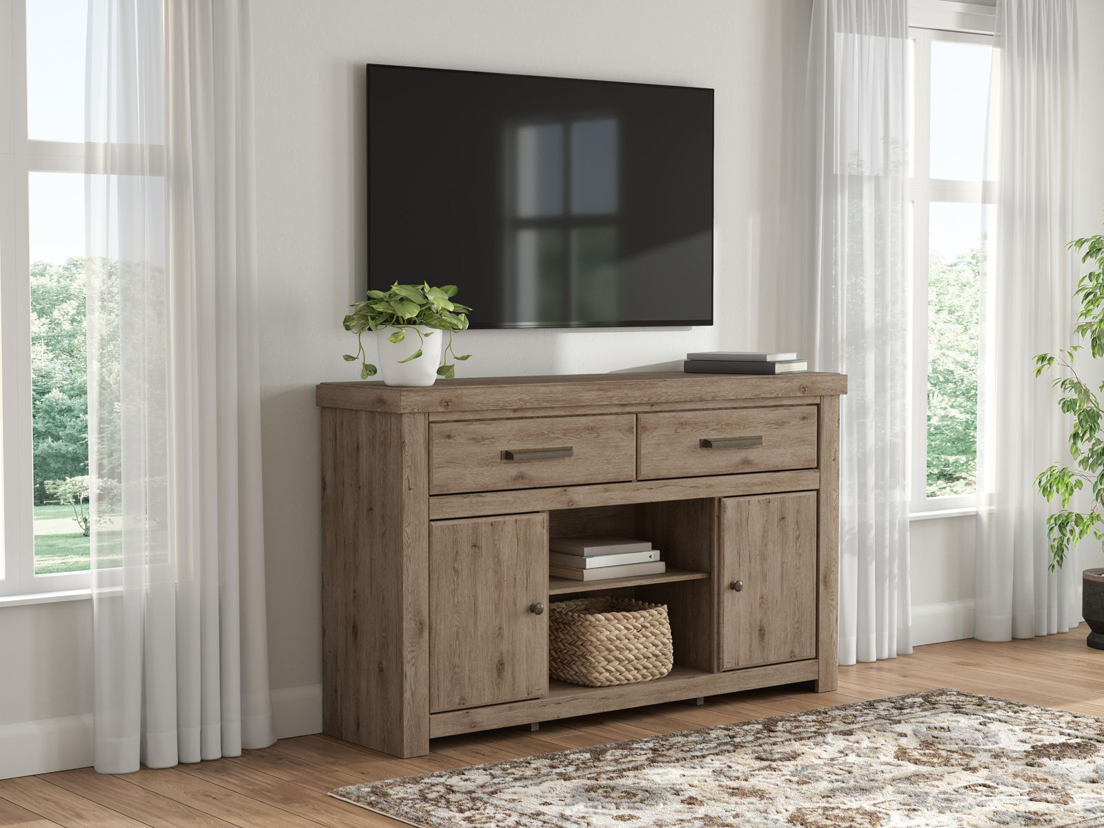 Garistyn - TV Stand With Fireplace Option - Image 18