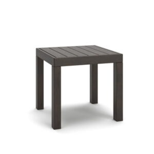 Mesa Valley - Square End Table - Dark Brown