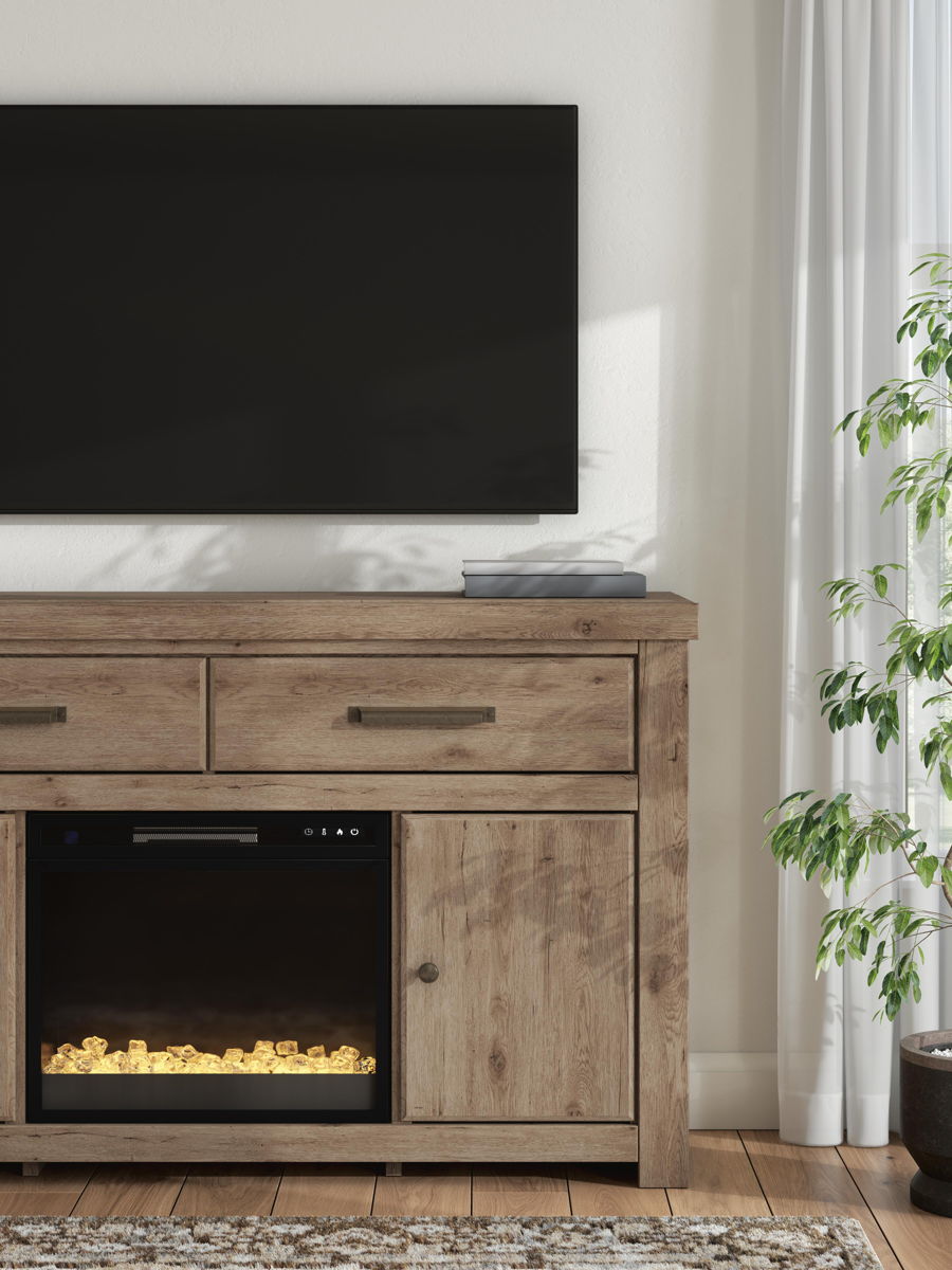 Garistyn - TV Stand With Fireplace Option - Image 3