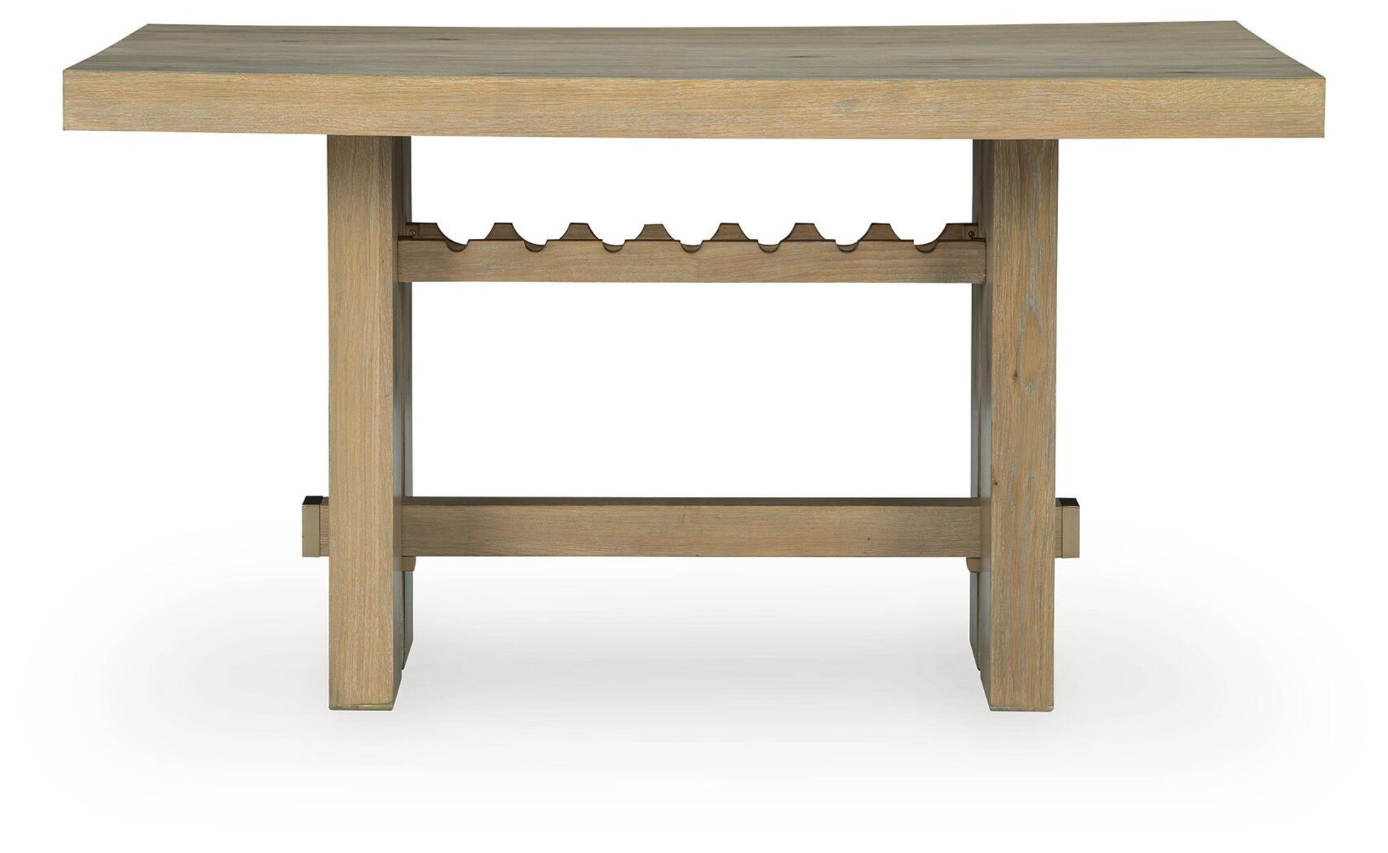 Lasinger - 5 Pc. - Counter Height Dining Table And 4 Barstools - Light Brown - Image 3