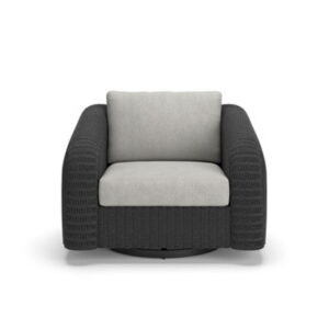 Baymont Cove - Swivel Glider Chair With Cushion - Gray