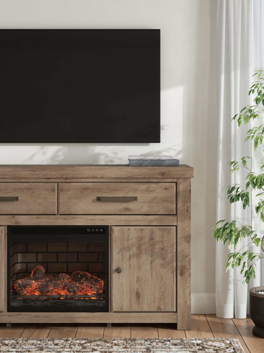 Garistyn - TV Stand With Fireplace Option - Image 4
