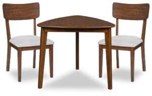 Tameride - 3 Pc. - Dining Table And 2 Chairs - Brown